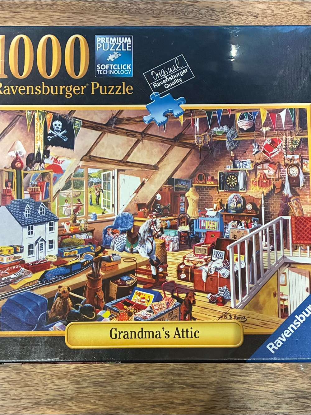 Ravensburger Grandma's Attic Puzzle - 1000 pieces - SEALED